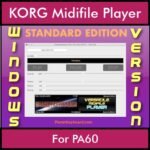 VERSATILE MIDIFILE PLAYER By PK STANDARD EDITION V 1  - FOR PC - COMPUTER for KORG PA60 in MID format