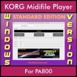 VERSATILE MIDIFILE PLAYER By PK STANDARD EDITION V 1  - FOR PC - COMPUTER for KORG PA800 in MID format