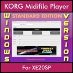 VERSATILE MIDIFILE PLAYER By PK STANDARD EDITION V 1  - FOR PC - COMPUTER for KORG XE20SP in MID format