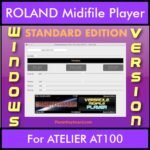 VERSATILE MIDIFILE PLAYER By PK STANDARD EDITION V 1  - FOR PC - COMPUTER for ROLAND ATELIER AT100 in MID format