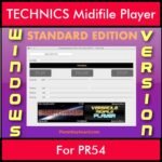VERSATILE MIDIFILE PLAYER By PK STANDARD EDITION V 1  - FOR PC - COMPUTER for TECHNICS PR54 in MID format