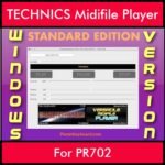 VERSATILE MIDIFILE PLAYER By PK STANDARD EDITION V 1  - FOR PC - COMPUTER for TECHNICS PR702 in MID format