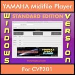 VERSATILE MIDIFILE PLAYER By PK STANDARD EDITION V 1  - FOR PC - COMPUTER for YAMAHA CVP201 in MID format