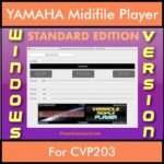 VERSATILE MIDIFILE PLAYER By PK STANDARD EDITION V 1  - FOR PC - COMPUTER for YAMAHA CVP203 in MID format