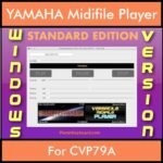 VERSATILE MIDIFILE PLAYER By PK STANDARD EDITION V 1  - FOR PC - COMPUTER for YAMAHA CVP79A in MID format