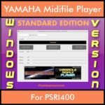 VERSATILE MIDIFILE PLAYER By PK STANDARD EDITION V 1  - FOR PC - COMPUTER for YAMAHA PSRI400 in MID format
