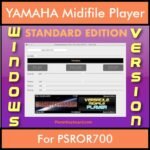 VERSATILE MIDIFILE PLAYER By PK STANDARD EDITION V 1  - FOR PC - COMPUTER for YAMAHA PSROR700 in MID format