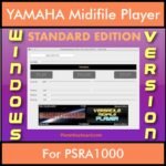VERSATILE MIDIFILE PLAYER By PK STANDARD EDITION V 1  - FOR PC - COMPUTER for YAMAHA PSRA1000 in MID format