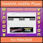 VERSATILE MIDIFILE PLAYER By PK STANDARD EDITION V 1  - FOR PC - COMPUTER for YAMAHA PSRA3000 in MID format