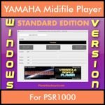 VERSATILE MIDIFILE PLAYER By PK STANDARD EDITION V 1  - FOR PC - COMPUTER for YAMAHA PSR1000 in MID format