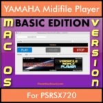 VERSATILE MIDIFILE PLAYER By PK BASIC EDITION V 1  - FOR MAC - COMPUTER for YAMAHA PSRSX720 in MID format
