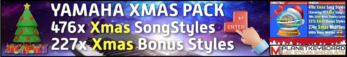xmas styles yamaha christmas styles