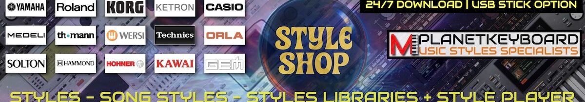 Enter Planetkeyboard Style Shop